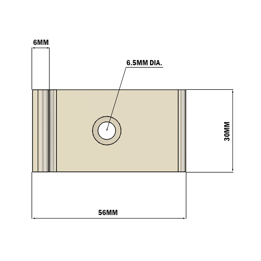 34-030-3 SUPPORT ANGLE BRACKET<BR>30 SERIES FLOOR FASTENING W/ HARDWARE